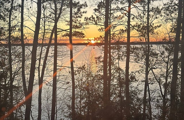 Quaint 2-bedroom Pan Abode Cedar Log cabin on FENCE LAKE in Lac du Flambeau.