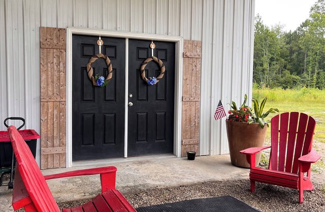 Quaint barn loft at Praise Acres is a simple farm life to disconnect.