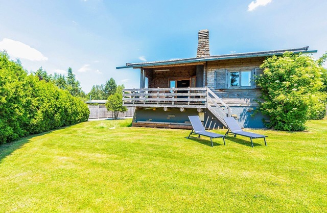 Traditionelles Chalet mit Garten