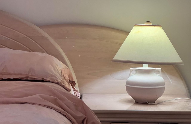 Queen-sized Bed Room at Metrotown with full bathroom. Couple-Friendly