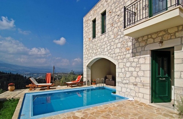 Querini Villa Manolis In Alikampos, 9 km vom Sandstrand entfernt