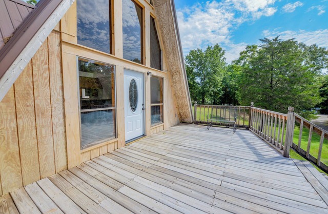 Quiet A-frame retreat
