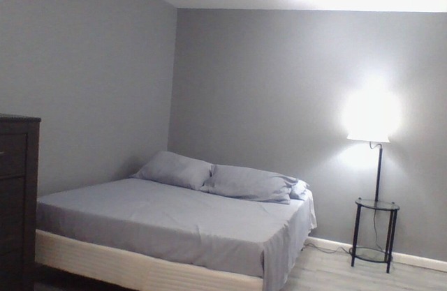 Quiet and comfortable fully furnished 1 bedroom apartment.