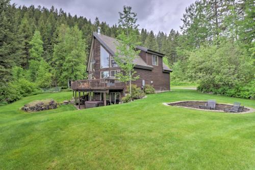 Quiet and Elegant Whitefish Home with Hot Tub