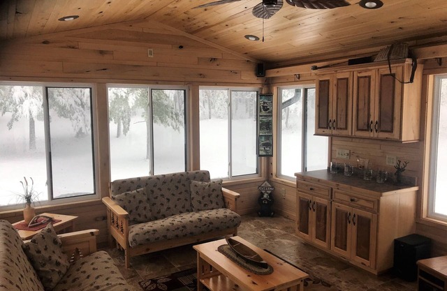 Quiet Cabin Retreat in Iron River on ATV/Snowmobile Trail
