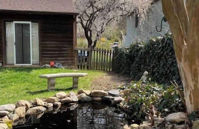 Quiet home that deer visit