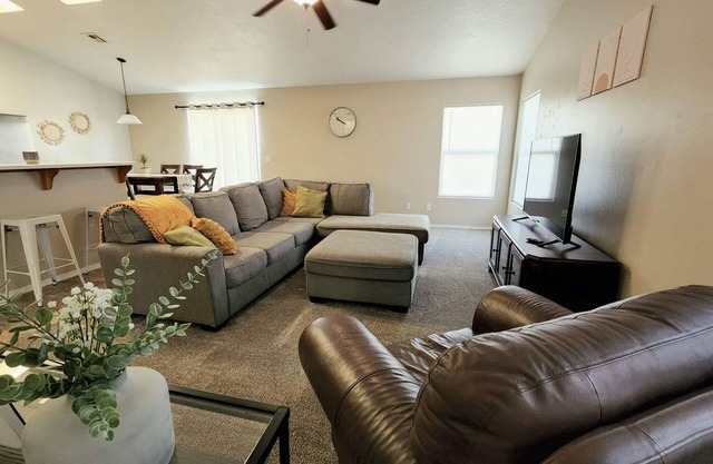 Quiet neighborhood, spacious home, near many activities.