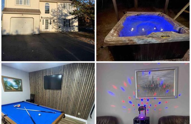 Quiet Private House w Hot Tub/Fire pit/Games