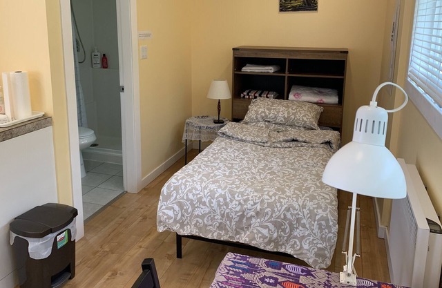 Quiet separate entrance studio room in Colwood