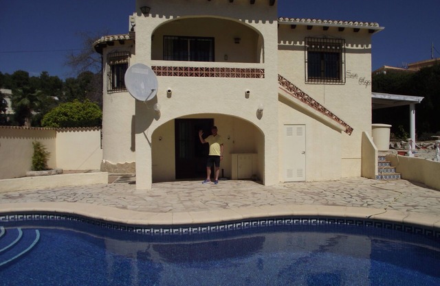 ruhig gelegene villa 900 m vom strand entfernt
