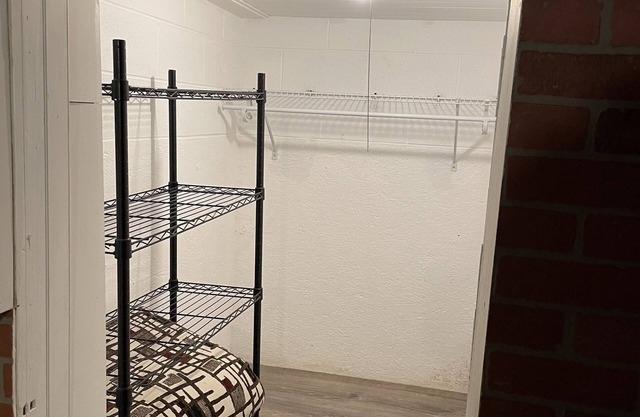 Quite basement in a family home w/a private bathroom!
