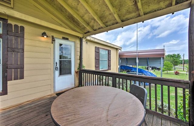 NEW! Quitman Home w/ Covered Deck + Lake Access!