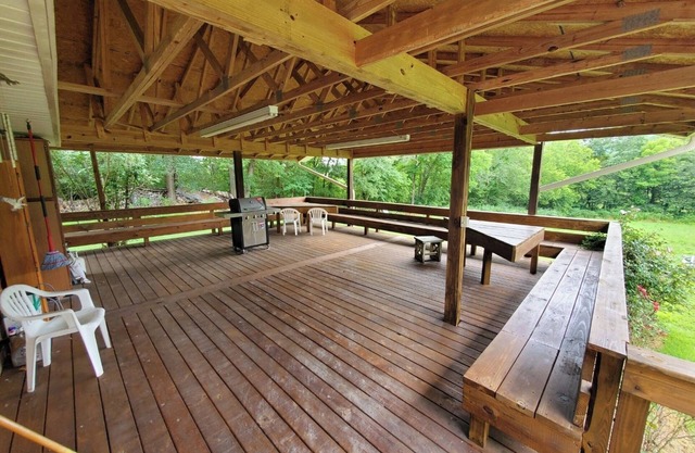 Ranch home Motorcycle Friendly, large covered deck. 1.5 mi.- Cherohala Skyway .
