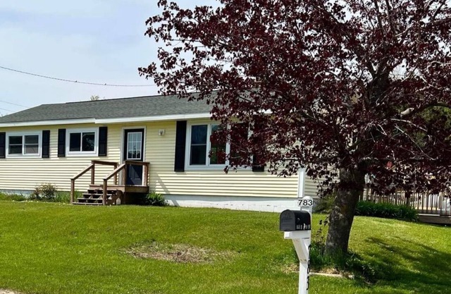 Ranch home with 3 bedrooms upstairs and 1 down. Refurnished June of 2022