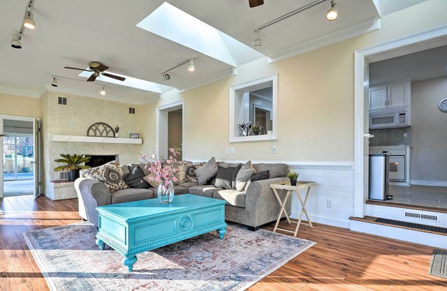 NEW! Ranch-Style House w/ Pool, Deck & Fire Pit!