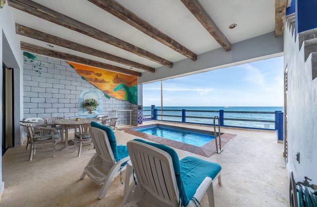Luxury Oceanfront Retreat 4/4 Privater Pool In der Innenstadt gehen Sie zum North Beach