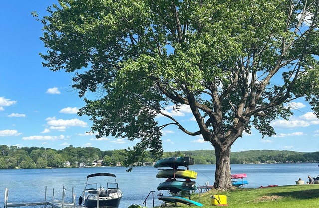 Ray of Sunshine Berkshire Home on Pontoosuc Lake