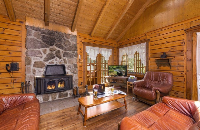 Real cottage with a private lake