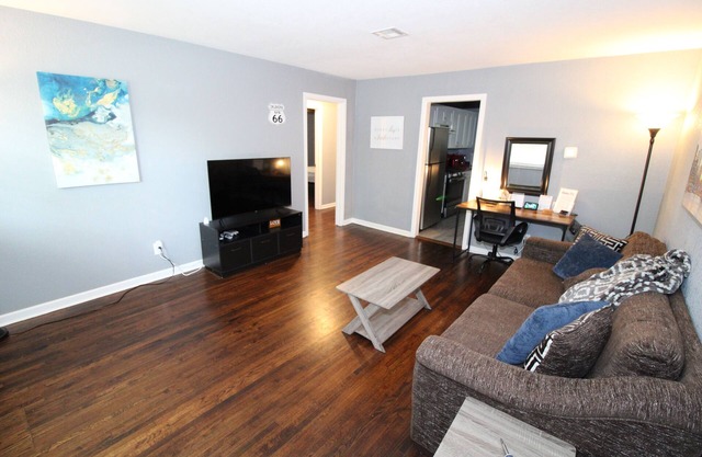 Recently remodeled house near Expo, TU, Rt 66, Downtown with large fenced yard
