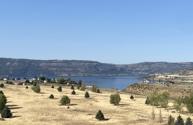 Recently Restored Old Motel Over Looking Lake Roosevelt