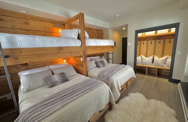 NEWLY UPDATED, true ski-in/out 2Bed/3Bath. Closest building to the lifts!