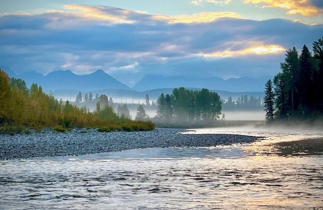 Float und Fisch die North Fork bei Red Meadow Chalet