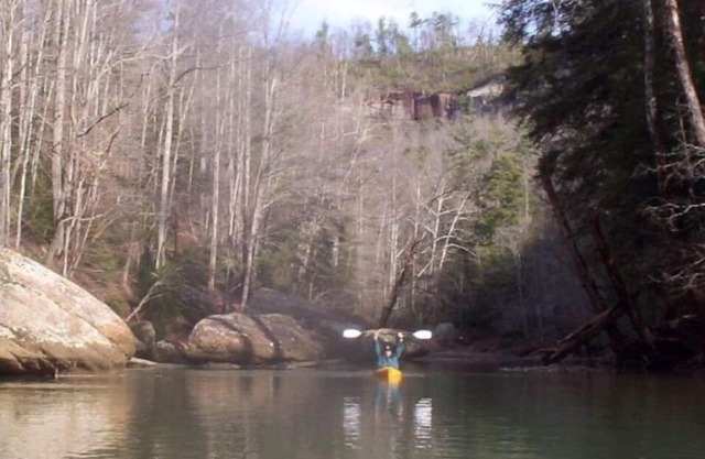 Red River Gorge Glamper, inside the Gorge!