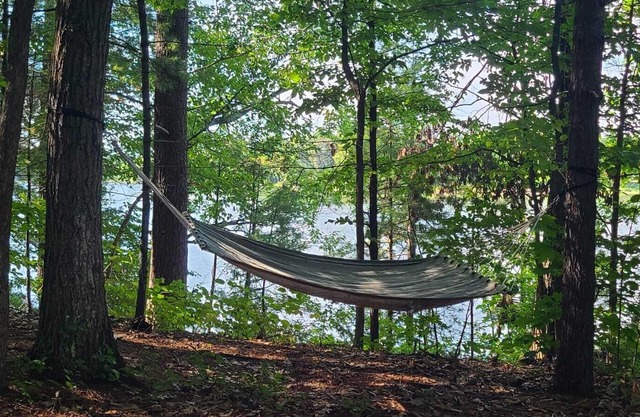 Redwing Lake house, waterfront property on Muskrat lake. Game room & big dock.