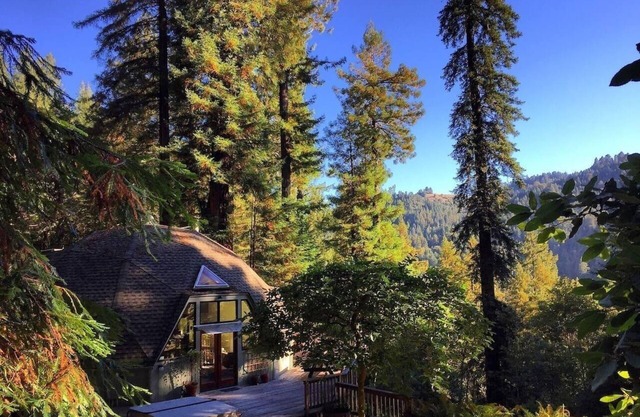 Redwood Dome along the Sonoma Coast | Views, Privacy, Hot Tub
