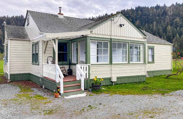 Redwood Farmhouse in the Orick Valley