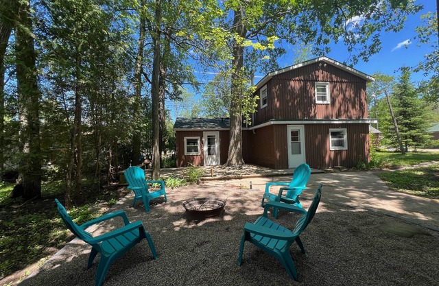Reel Paradise- a stone’s skip away from the gorgeous Shawano Lake