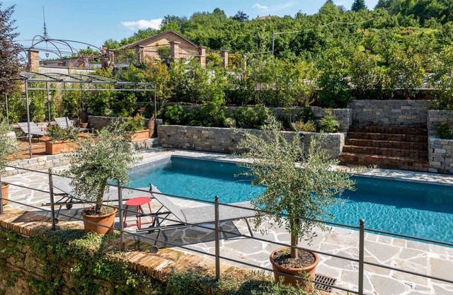 Refined Art Nouveau villa with swimming pool