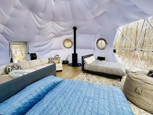 Refuge Bay's Aer XL Dome Luxury Off Grid Escape