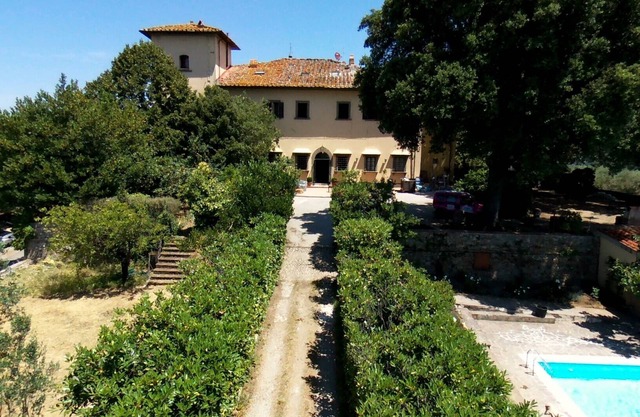 Das Relais historische Haus im Herzen des Chianti, nur 15 km von Siena und Florenz