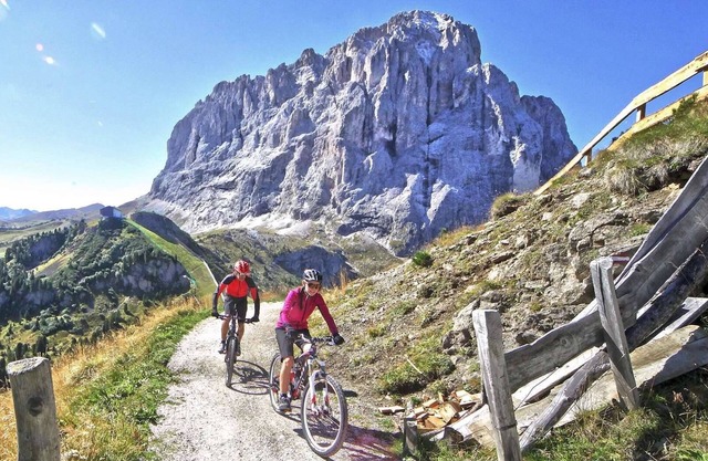 Entspannen Sie sich und der Natur Dolomiten