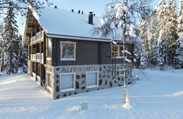 Erholung in luxuriöser Ski-Blockhütte in Lapland, Finnland