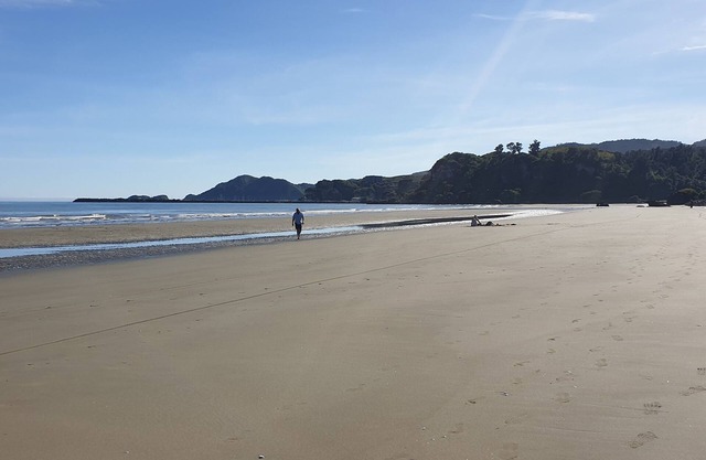 Relax and unwind in the heart of Pohara with the golden sands on your doorstep