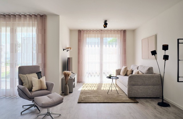 Entspannen im Pine Hill Resort: Neues, modernes Apartment C 3 mit Gartenblick