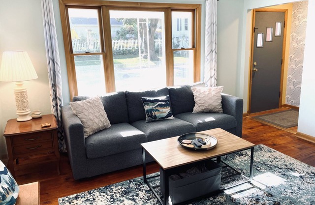 Relax at Redberry House—just blocks from downtown and Lake MI beaches