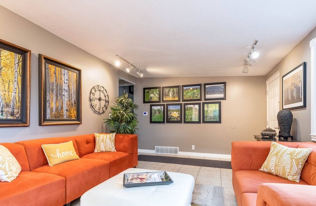 Relax in the many comfortable and stylish furnishings of this spacious 2700 sqft house