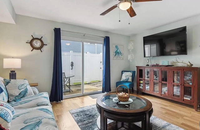 Relax with the whole family just across from Biloxi Beach.
