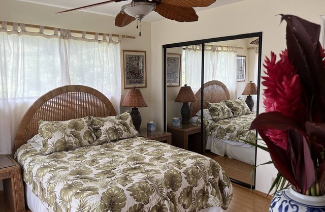 Relaxing upcountry retreat on the slopes of Haleakalā. Ideal for families.