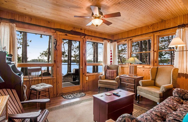 Remodeled Lakefront Cottage w/Free WiFi, Private Dock, Lake Views, & Gas Grill
