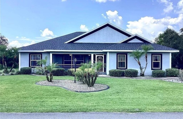 Remodeled with pool/spa home in golf resort for rental! Very cool house!