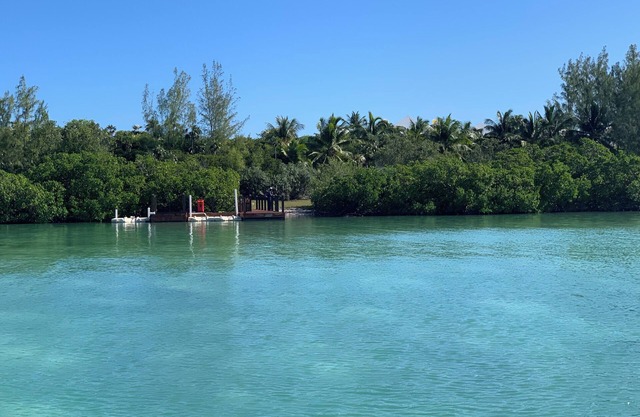 Remote Beachfront Treasure 4-bedroom villa WiFi and AC on Windermere Eleuthera