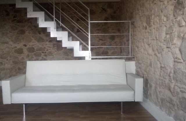 Renovated apartment "Antiche Pietre" parquet design furniture