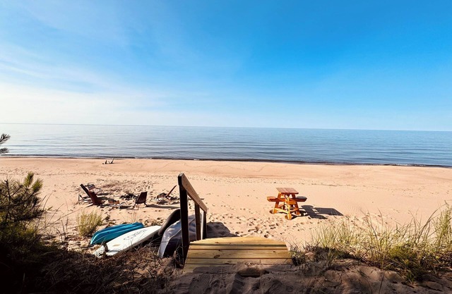 Renovated and Spacious Beach House across the Street From Ski/Snowmobile Trails