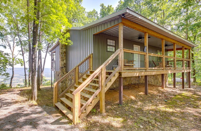 Renovated Cabin w/ Decks, Views, & Fire Pit!