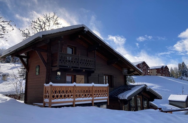 Renoviertes Chalet für 2-4 P, Terrassen, Blick auf Mont Charvin
