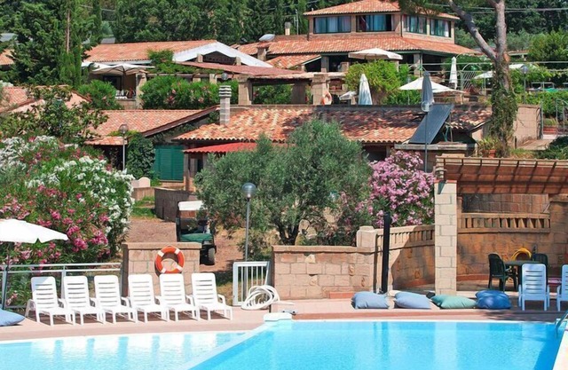 Ferienwohnung in der Ferienanlage Centra Vacanze il Borgo in Guardistallo